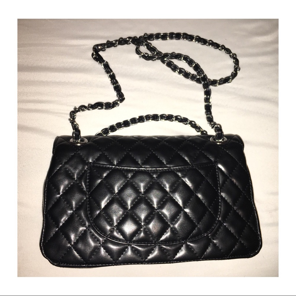 Black Quilted Bag